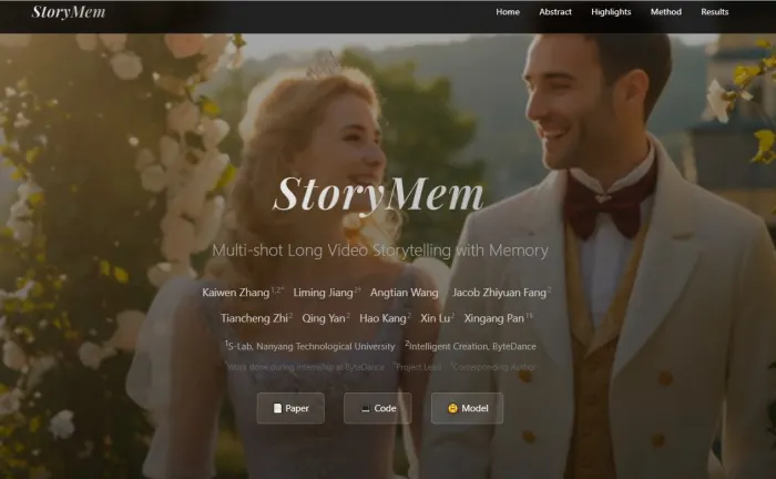 字节跳动联合南洋理工突破AI视频一致性难题，StoryMem系统提升28.7%跨场景表现