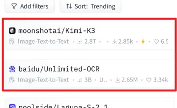 Kimi K3、Unlimited OCR包揽全球前二，中国开源模型持续刷屏海外
