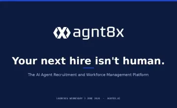 agnt8x上线全球首个AI智能体招聘与人力管理平台，Agent劳动力迎来第一套'人力资源系统'
